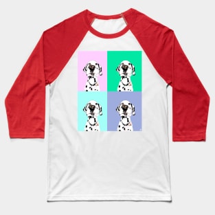 Dalmation & Butterfly Baseball T-Shirt